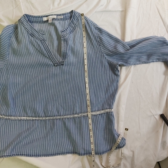Fourteenth PLACE Striped Blouse - Picture 8 of 9